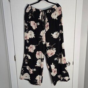 Women's Plus Size Wide Leg Pants